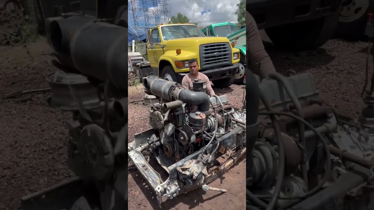 Disponible Motor Ford Diesel 6.6 l 170hp 🔥con transmisión Clark CL455