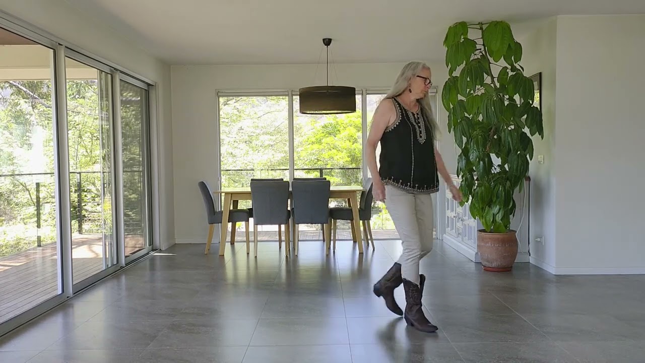 Baby Blues Line Dancing Demo Video