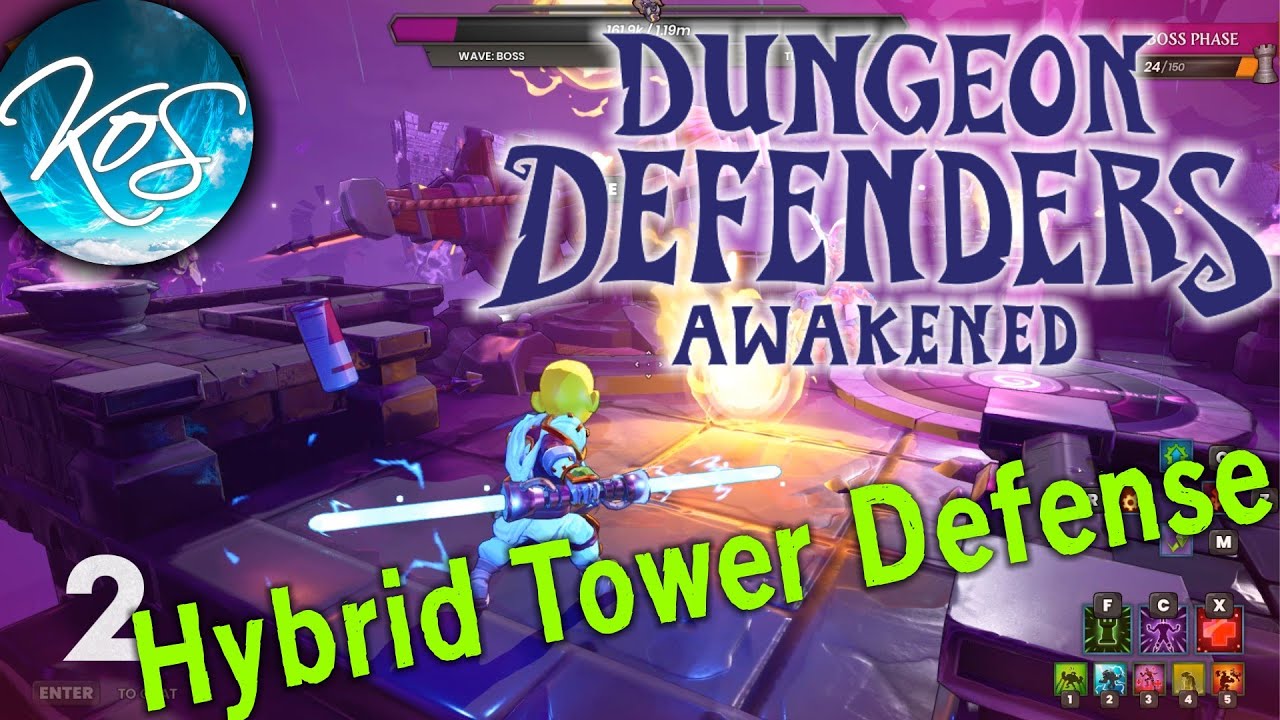 Dungeon Defenders Awakened 2 - LAVA MINES AND ALCHEMICAL BOSS - First Look, Let's Play