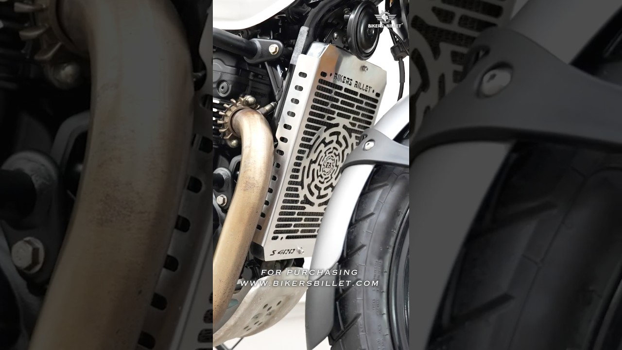 Scrambler 400X Radiator Grill | Must-Have Protection by Bikers Billet 🔥