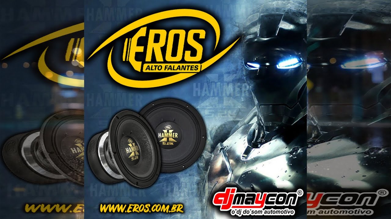 PANCADÃO EXTREMO | CD EROS ALTO FALANTES - HAMMER 5.2K - DJ MAYCON O DJ DO SOM AUTOMOTIVO