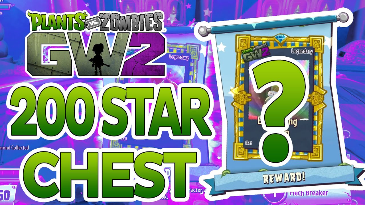Plants Vs Zombies Garden Warfare 2: Opening The 200 Star Chest!