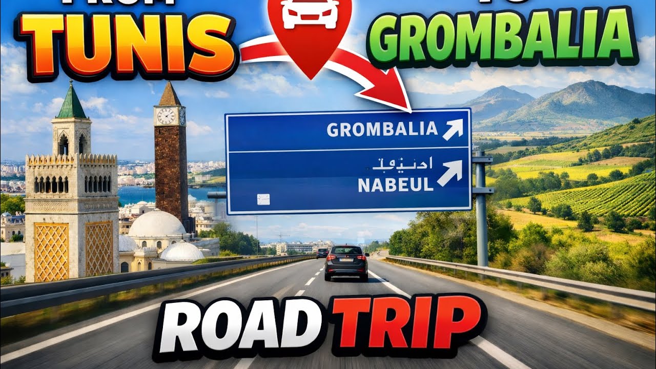 Tunis - Grombalia via Mornag