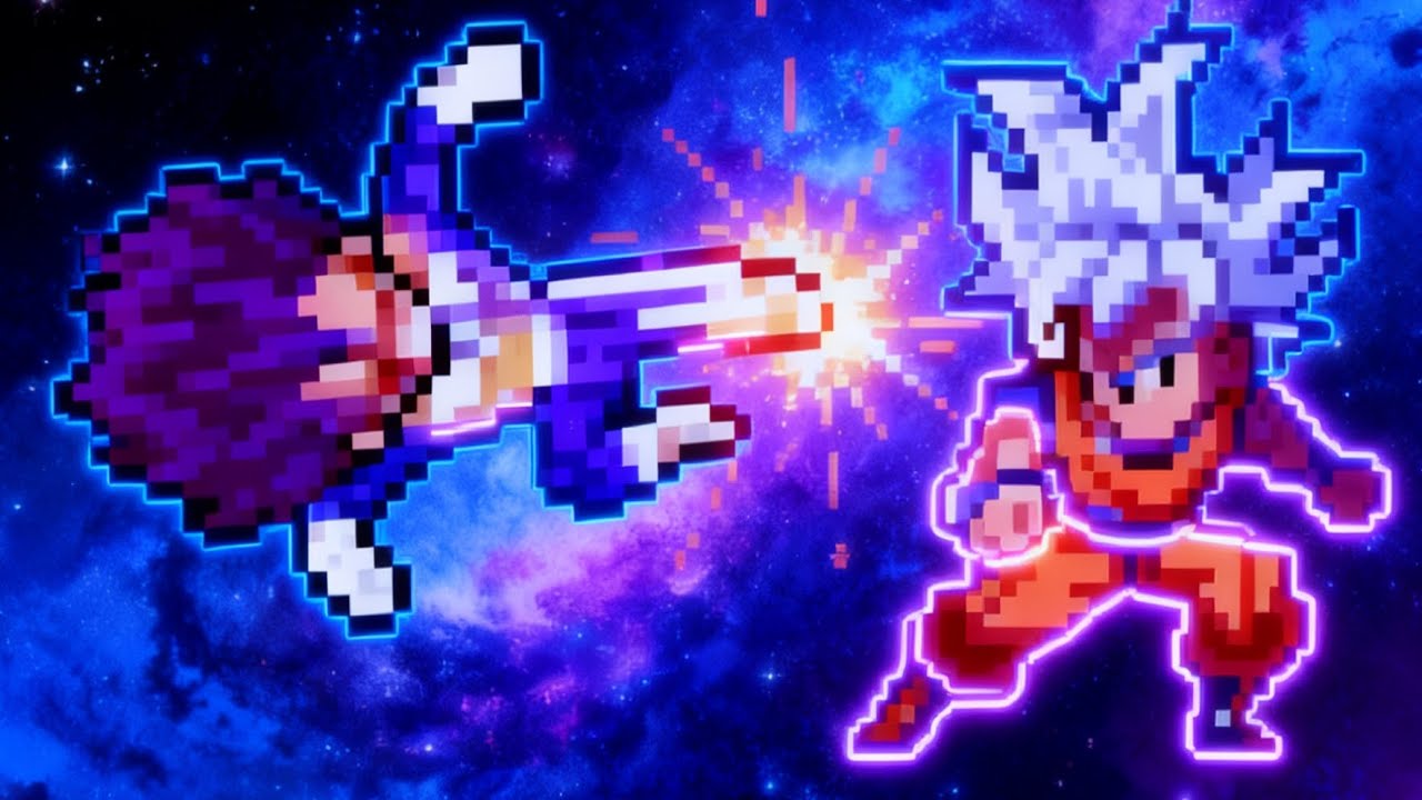 Goku ultra instinto vs Vegeta ultra ego