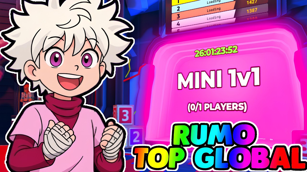 RUMO TOP GLOBAL NO VOLLEYBALL LEGENDS! JOGUEI O MINI 1V1 E JA SOU PRO!!(COMO JOGAR O NOVO MINI 1V1)