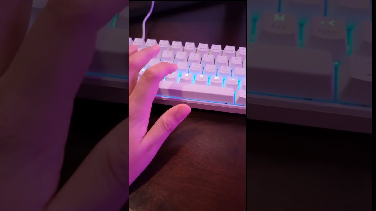 Do you like my lights and keyboard? 