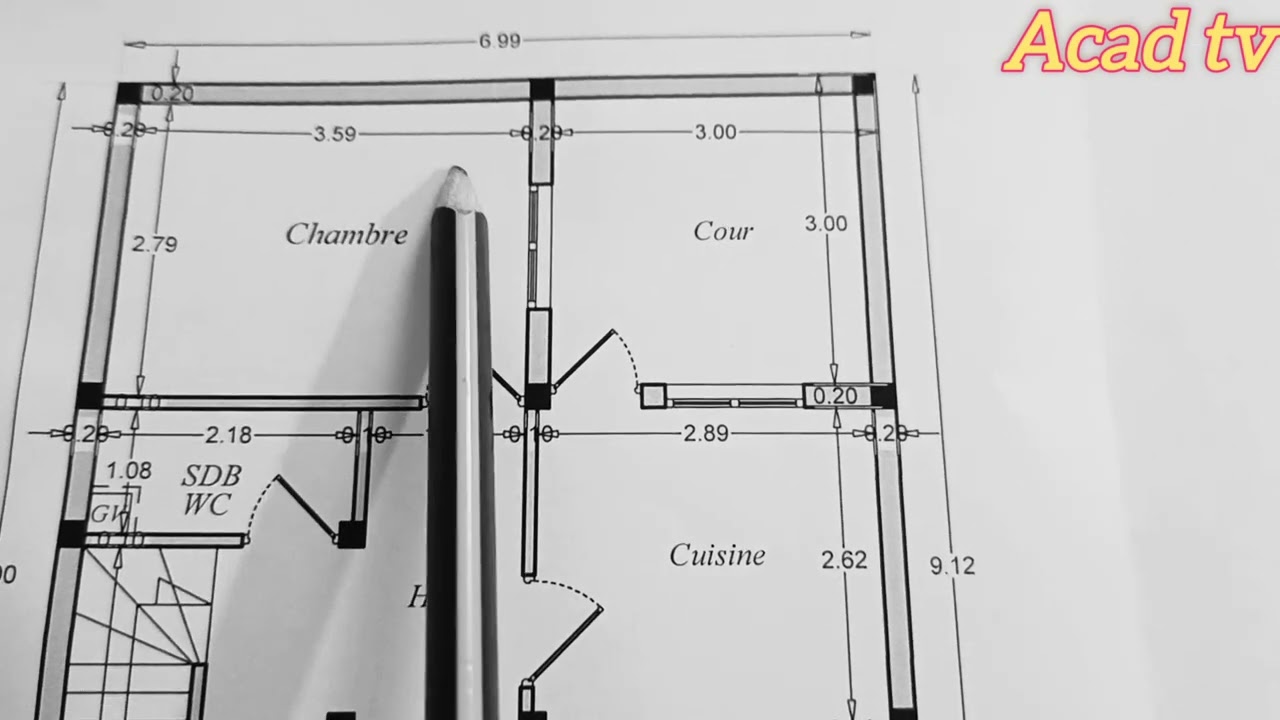 تصميم منزل 63 متر