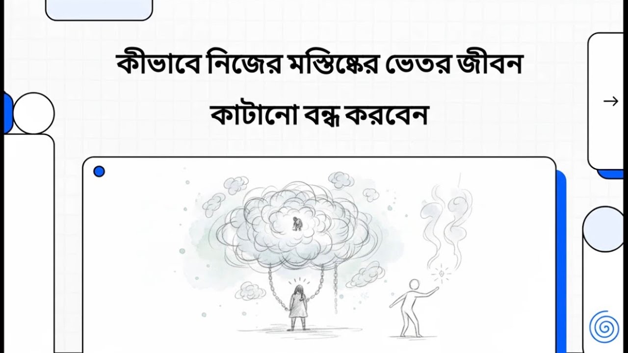 কীভাবে নিজের মস্তিষ্কের ভেতর জীবন কাটানো বন্ধ করবেন | Overthinking ও Anxiety থেকে মুক্তির উপায়