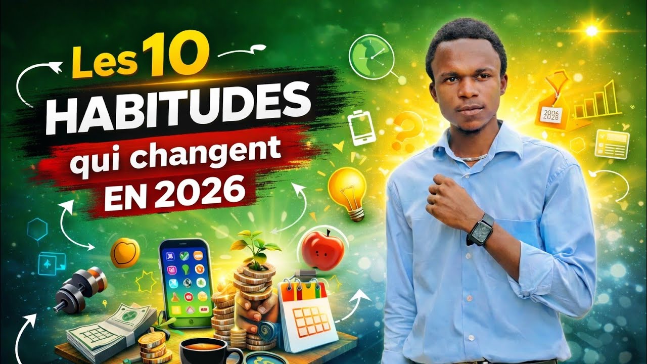 TOP LES 10 PUISSANTS HABITUDES QUE VOUS DEVEZ AVOIR EN 2026 POUR REUSSIR. 
