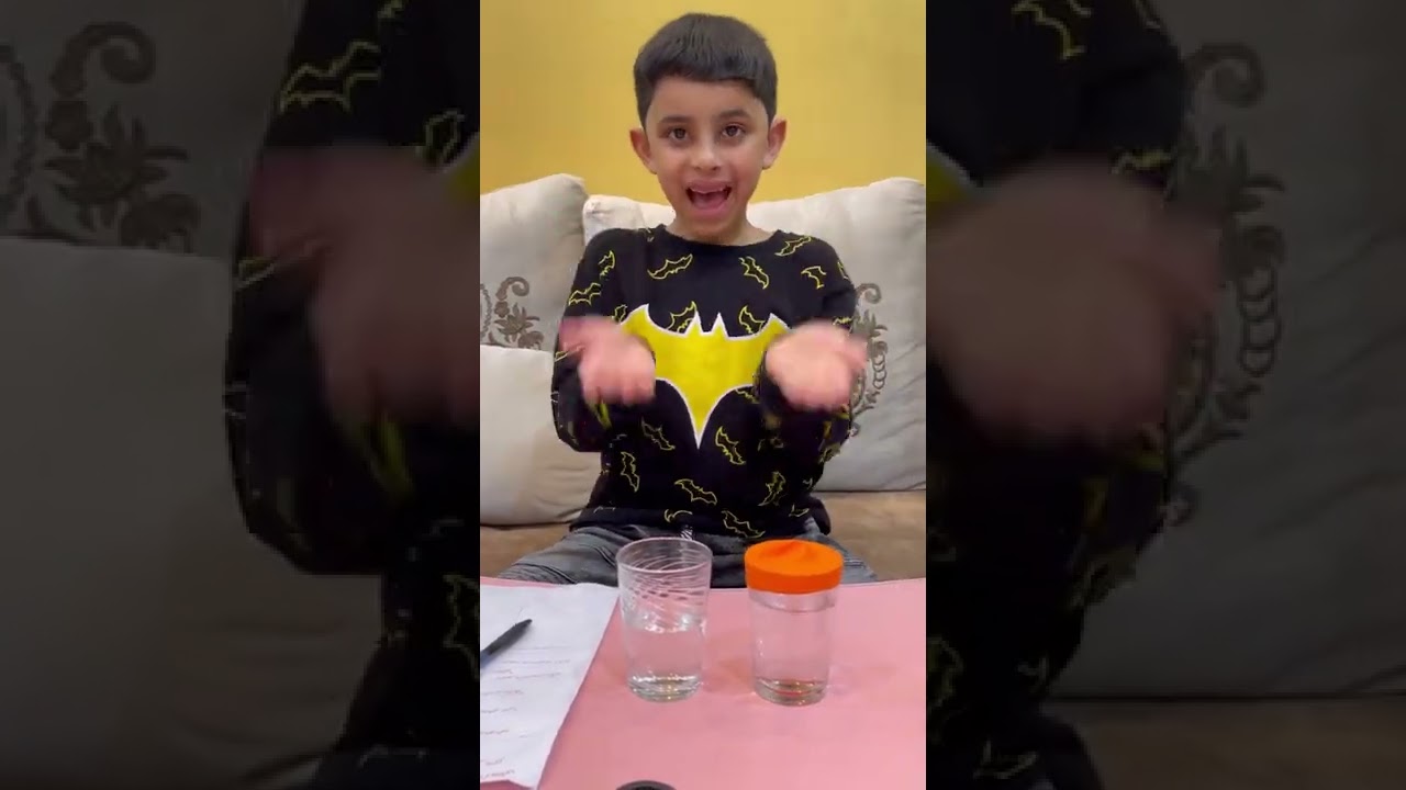 تجربة التبخر والتكثف مع قاسم حسن