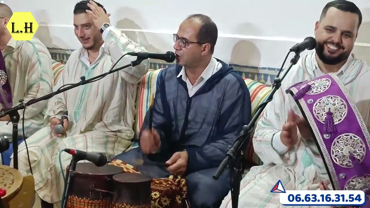 السوسي مع الطائفة العيساوية الفاسية برأسة المقدم عبد الحميد issawa fes (soussi)