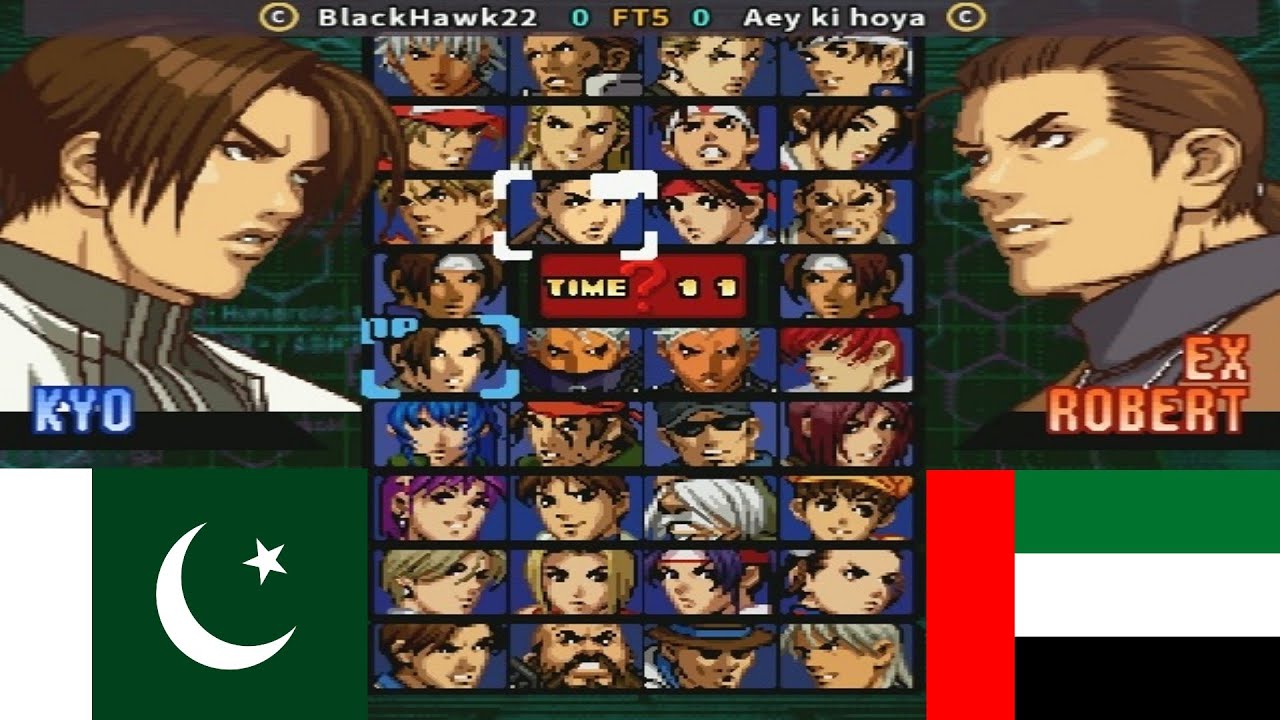 KOF 99 - Anniversary Edition [Hack] - BlackHawk22 vs Aey ki hoya FT5