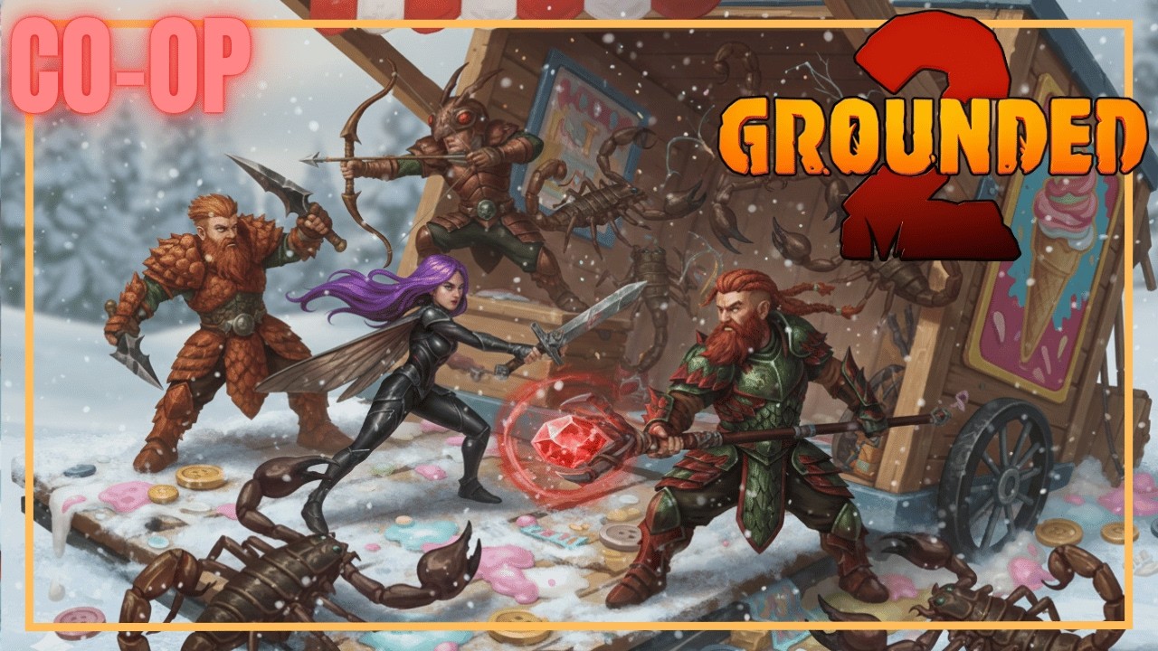 AHH!!! they're everywhere!   | New Updates! Grounded 2! | Get Shrunk! |   CO-OP | EP 16