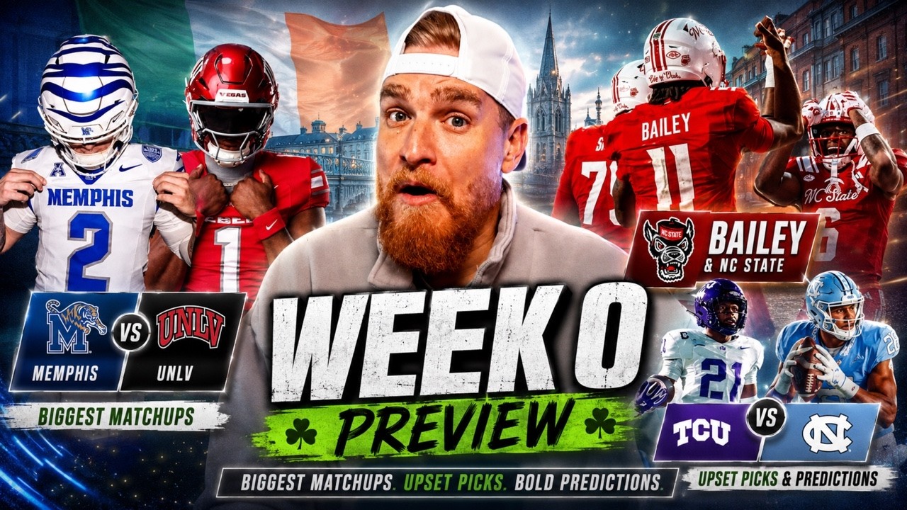 College Football Week 0 Preview: Biggest Matchups, Upset Picks & BOLD Predictions