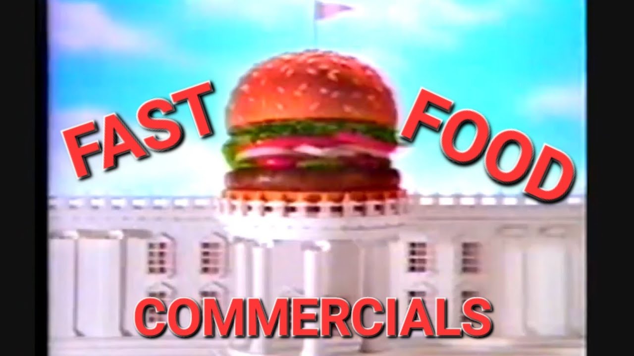 Vintage 90s Fast Food Commercials