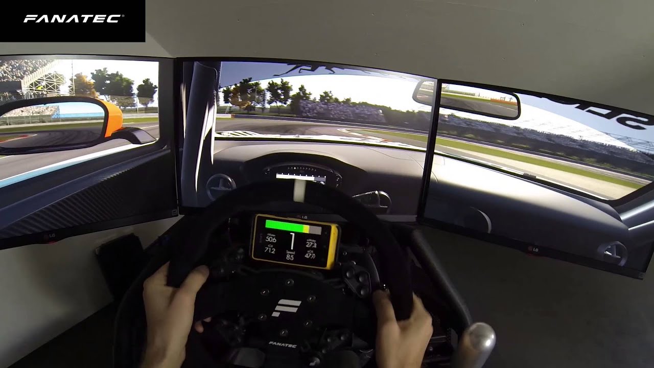 Use a smartphone on a Clubsport Rim to display telemetry data