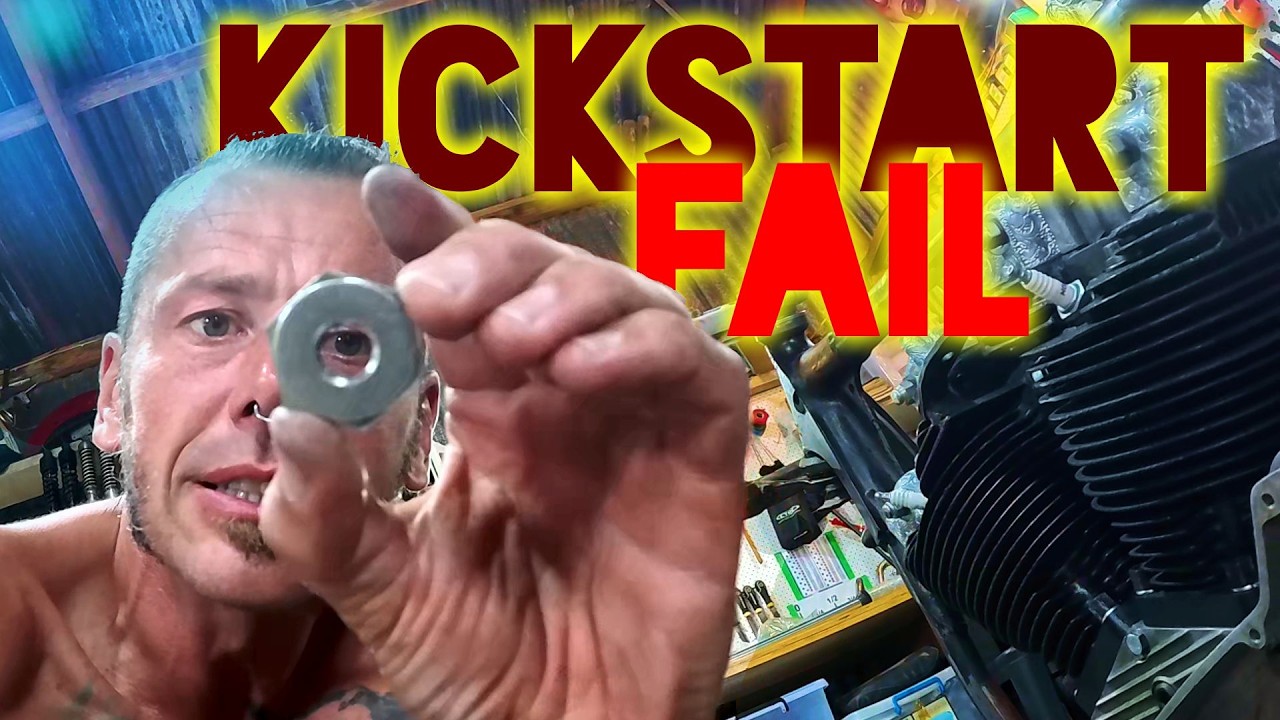 Порванная резьба и некачественные детали - Мотоцикл Ironhead Sportster XLH 1000 1979 года выпуска.