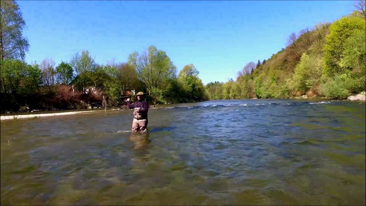Flyfishing river Ager Austria
