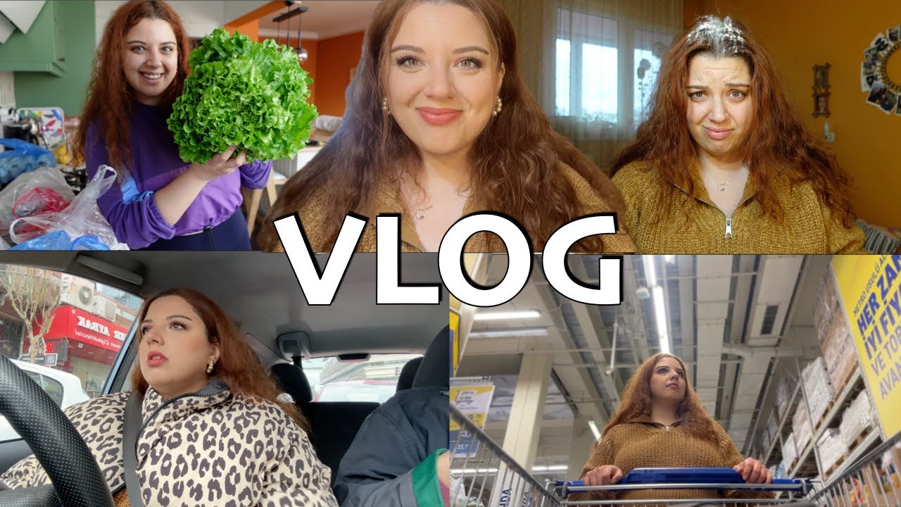 KAOTİK BİR GÜN, ARABAMIZ KÜFLENMİŞ 😔 BÜYÜK METRO MARKET ALIŞVERİŞİM #vlog #ezgikerkaya