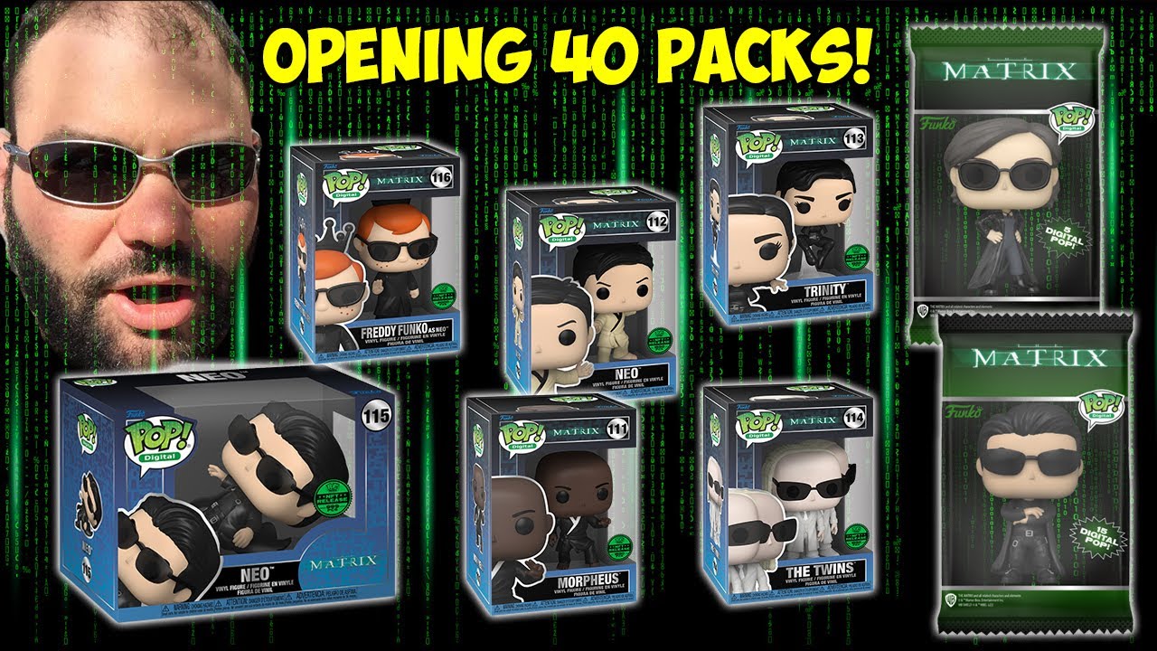 I Spent $800 On 40 Packs Of Matrix Funko NFTs