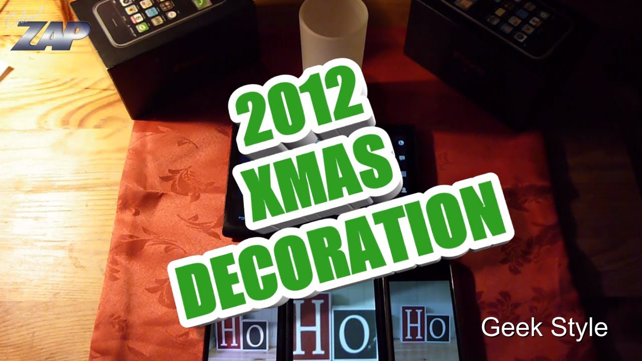 2012 Xmas Decoration - Geek Style - ColonelZap - Arc S,H9500+, ipod 4G, Hyundai A7HD, Philips Imageo