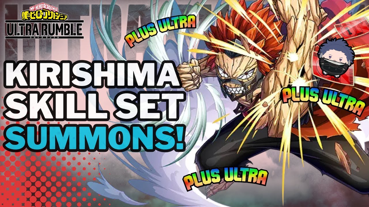 Kirishima is UNBREAKABLE! Strike Kirishima Summons in My Hero Ultra Rumble!
