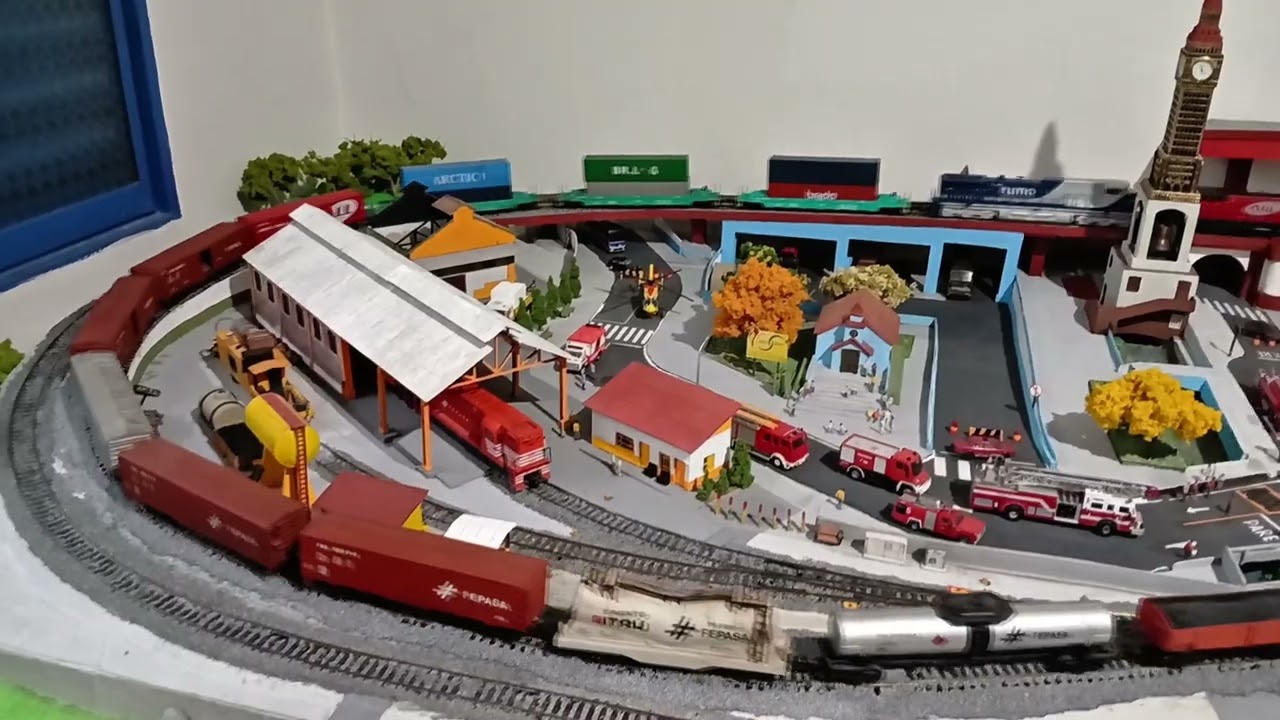 Maquete Ferreomodelismo 2025 #trains #brazil  #modeltrain #trens #modeltrainbrazil #railroadlayout 