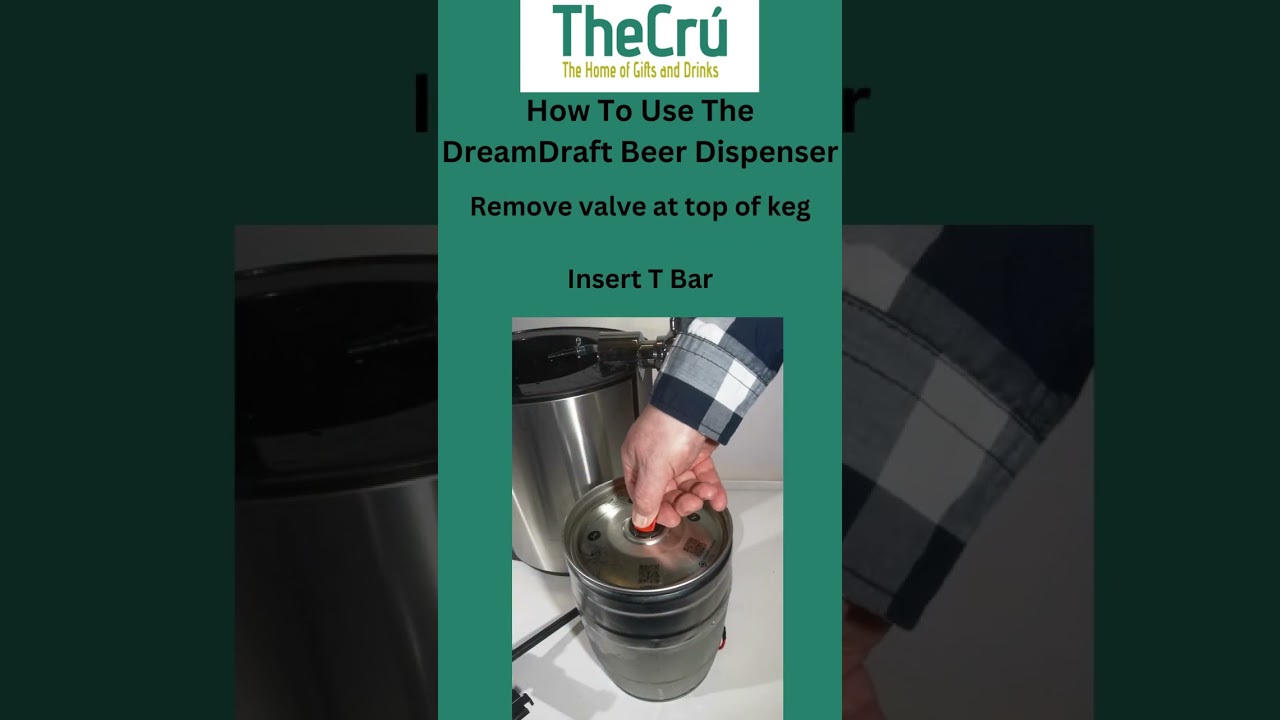 Dreamdraft 5L Mini Keg Beer Dispenser