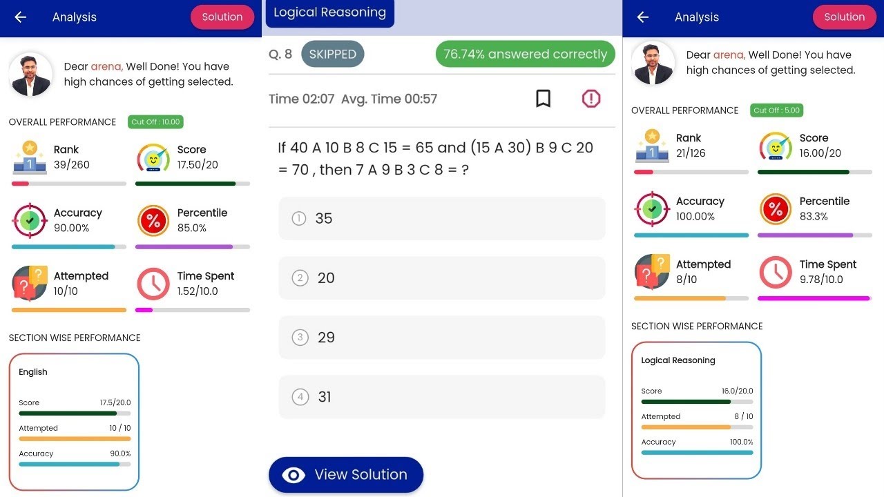 22 February Reasoning Quiz - Miscellaneous, Series, Mathematical Reasoning