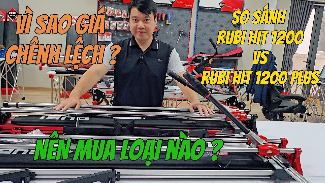 So S&aacute;nh Rubi Hit 1200 Với Rubi Hit 1200 Plus #rubivietnam #bancatgach #cơkh&iacute;anhcường #b&agrave;ncắtgạch1m2