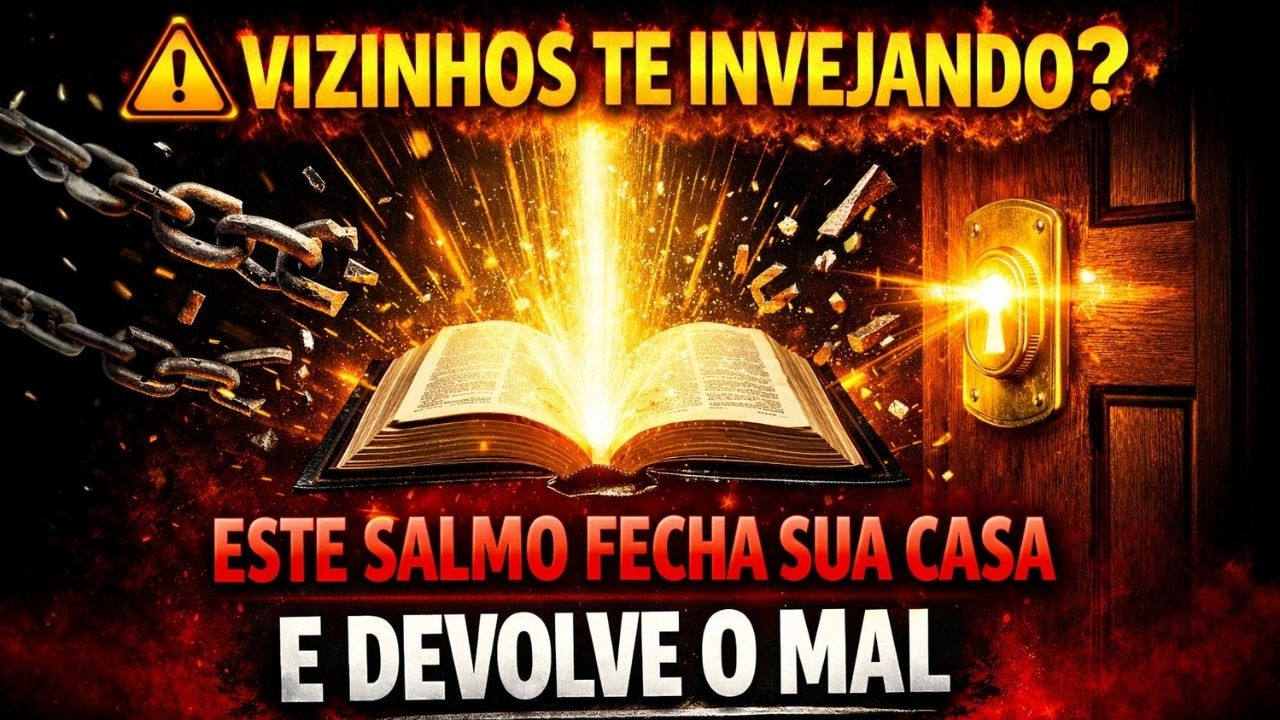 ⚠️ Vizinhos te invejando? Este Salmo Fecha Sua Casa e Devolve o Mal