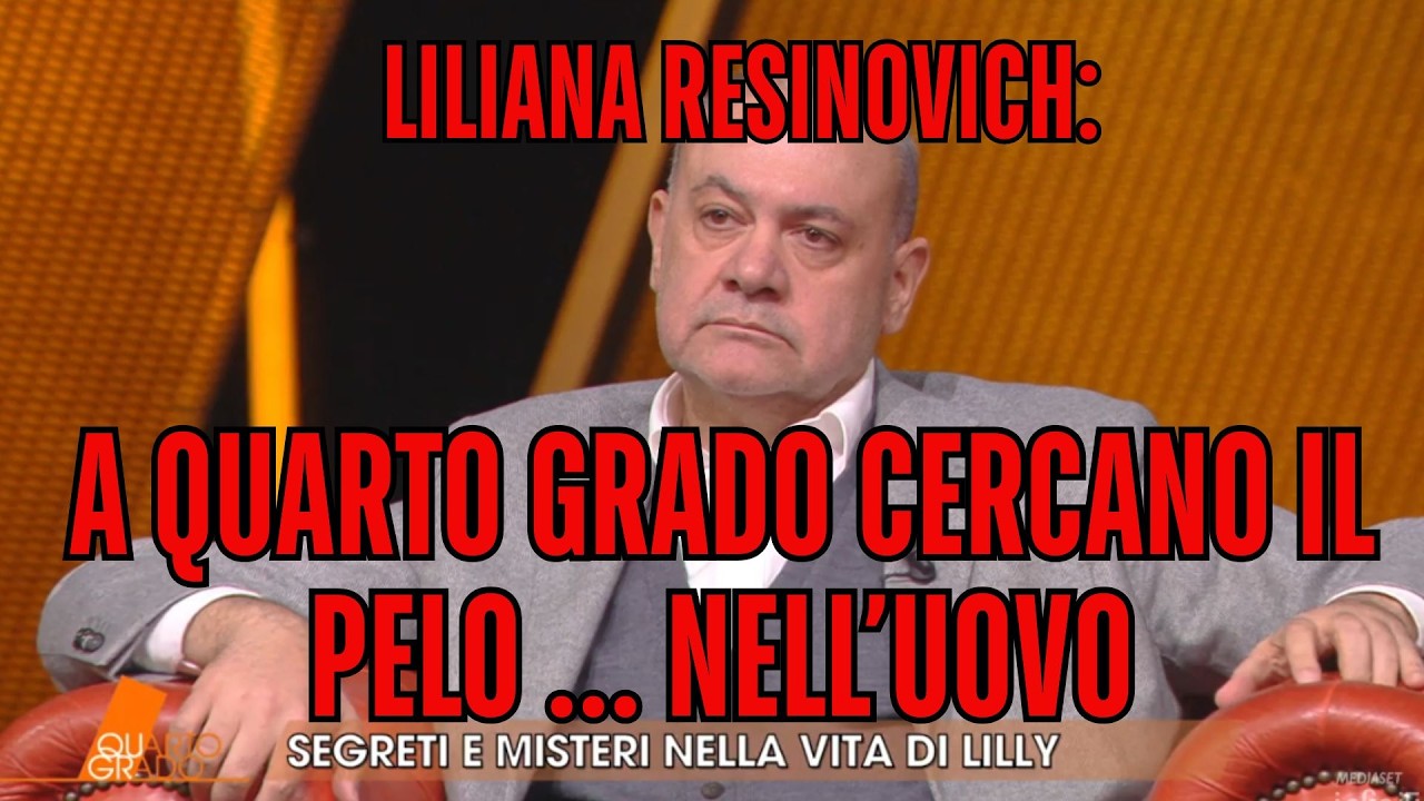 Лилиана Ресинович: В Кварто-Градо они придираются к мелочам!