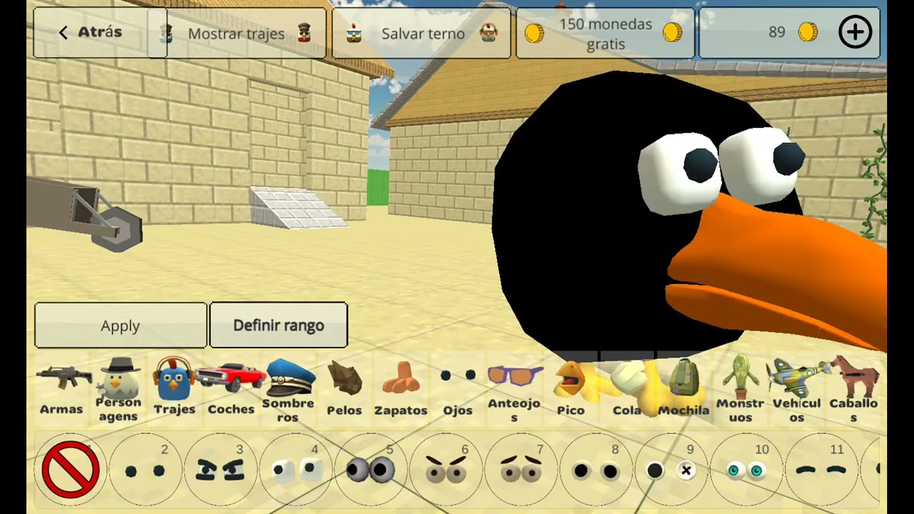 Como ser skebob en chicken gun