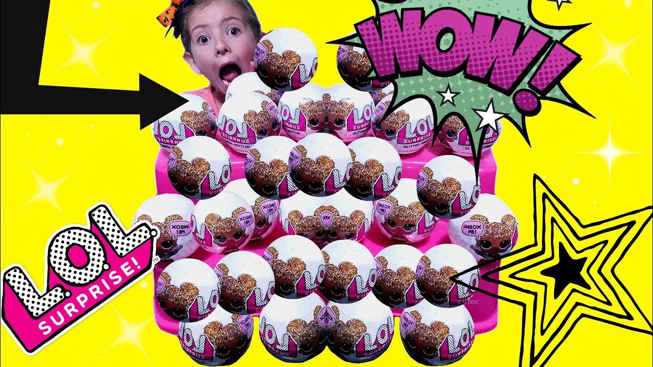 New LOL Surprise Glitter Series RARE find -   Blind Bags -  Baby Dolls