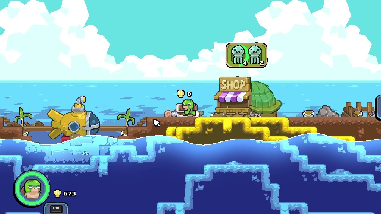 Shelldiver Demo – A Turtle’s Ocean Adventure!