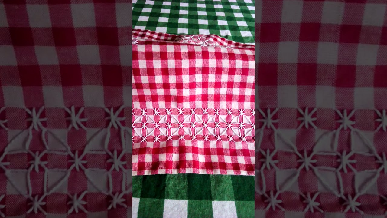 Gingham lace