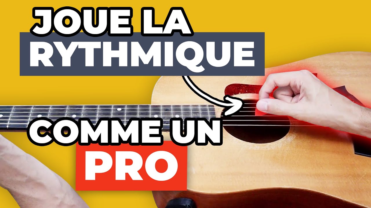 Joue la rythmique GUITARE comme un pro : 5 ÉTAPES simples