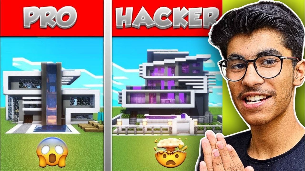 PRO vs HACKER Build Battle in Minecraft Gone Wrong😭| Certified Manav