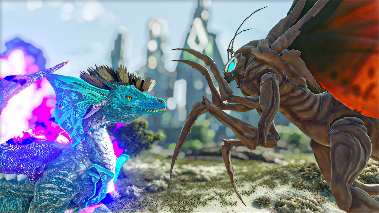 Мотра VS Модифицированные существа Part 2| ARK Mod Battle #95