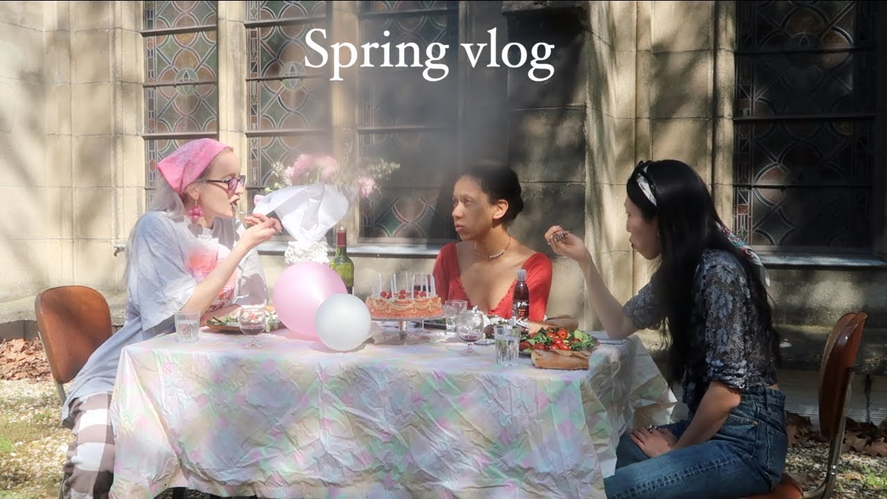 Rethinking my daily Life - Art, friends & spring in Paris VLOG 🌸