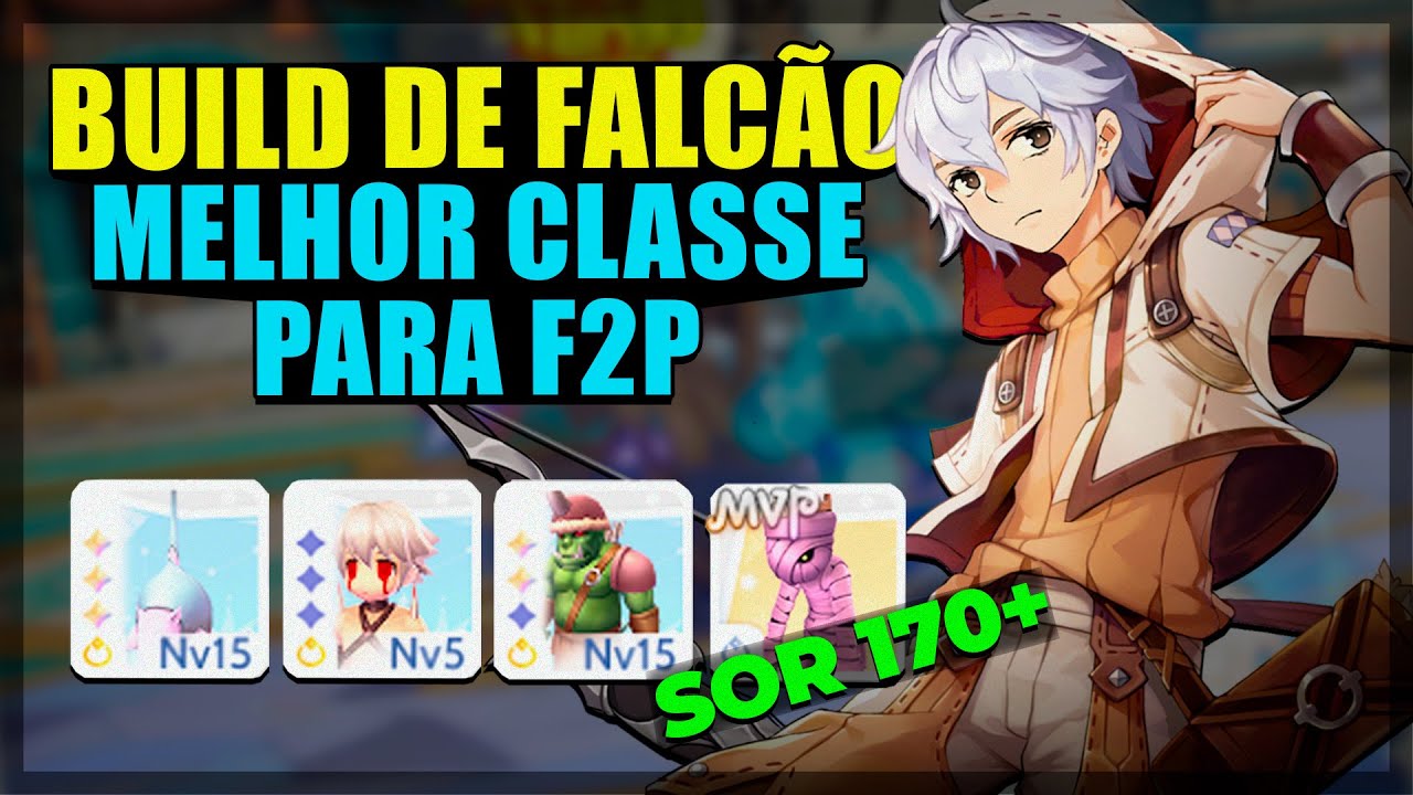 GUIA ARQUEIRO NIVEL 90 *build do falcão* + Com AppGallery, 10% Cashback - Ragnarok Origin LNA