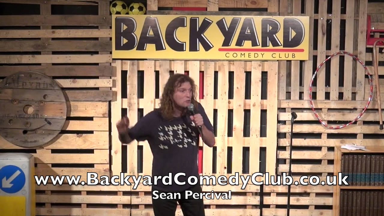 Sean Percival at The Backyard Comedy Club Clip