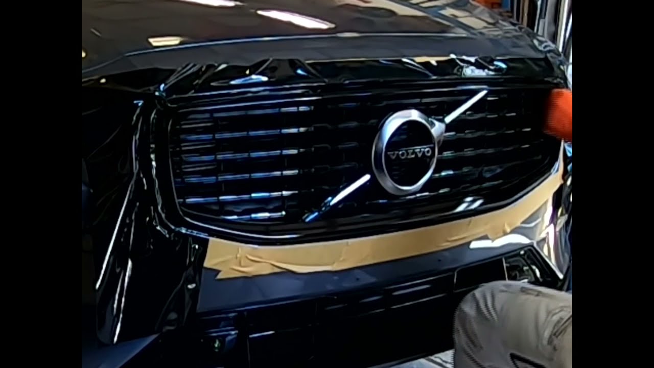 FOLIERING / CHROME DELETE / CARWRAPPING S60 VOLVOGRILL