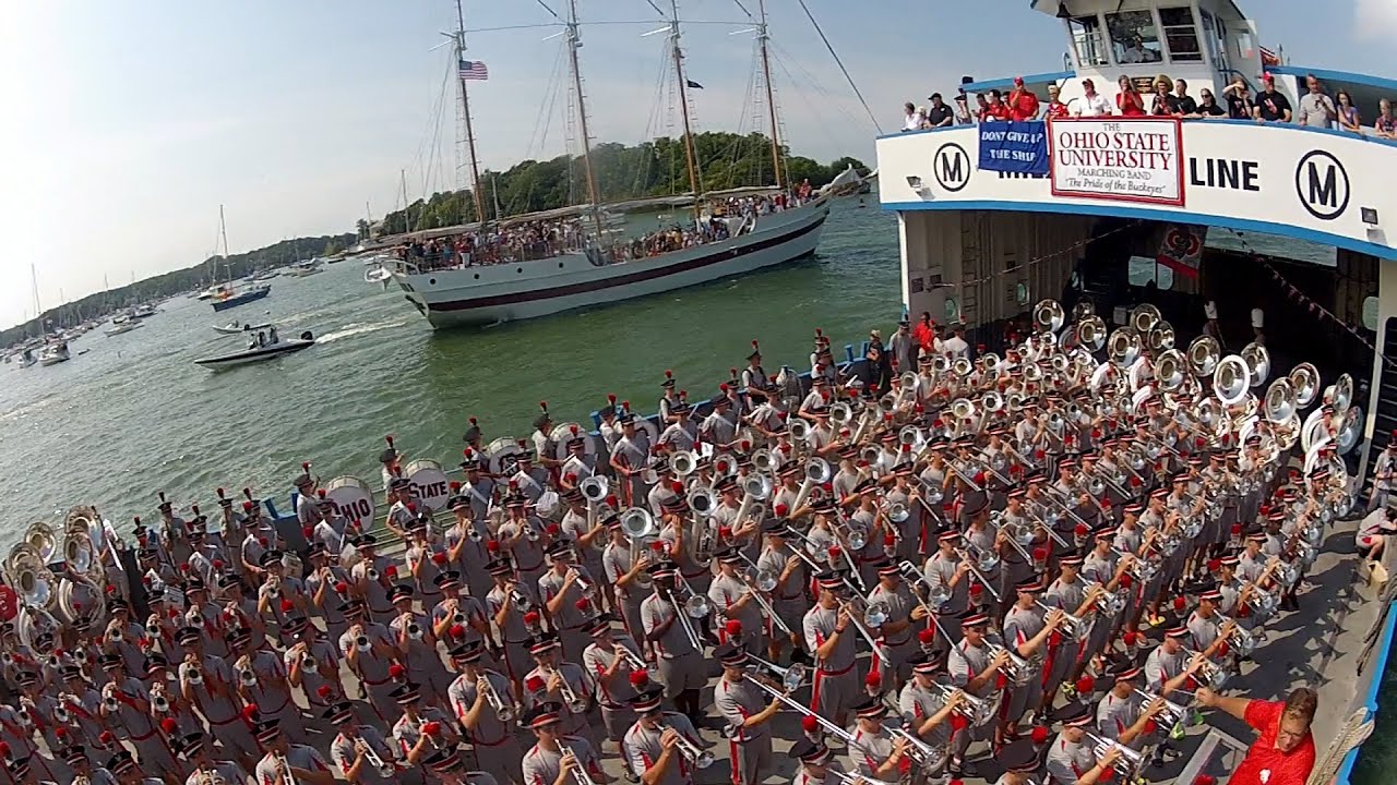 ULTIMATE BOAT RIDE with the OSU MARCHING BAND!