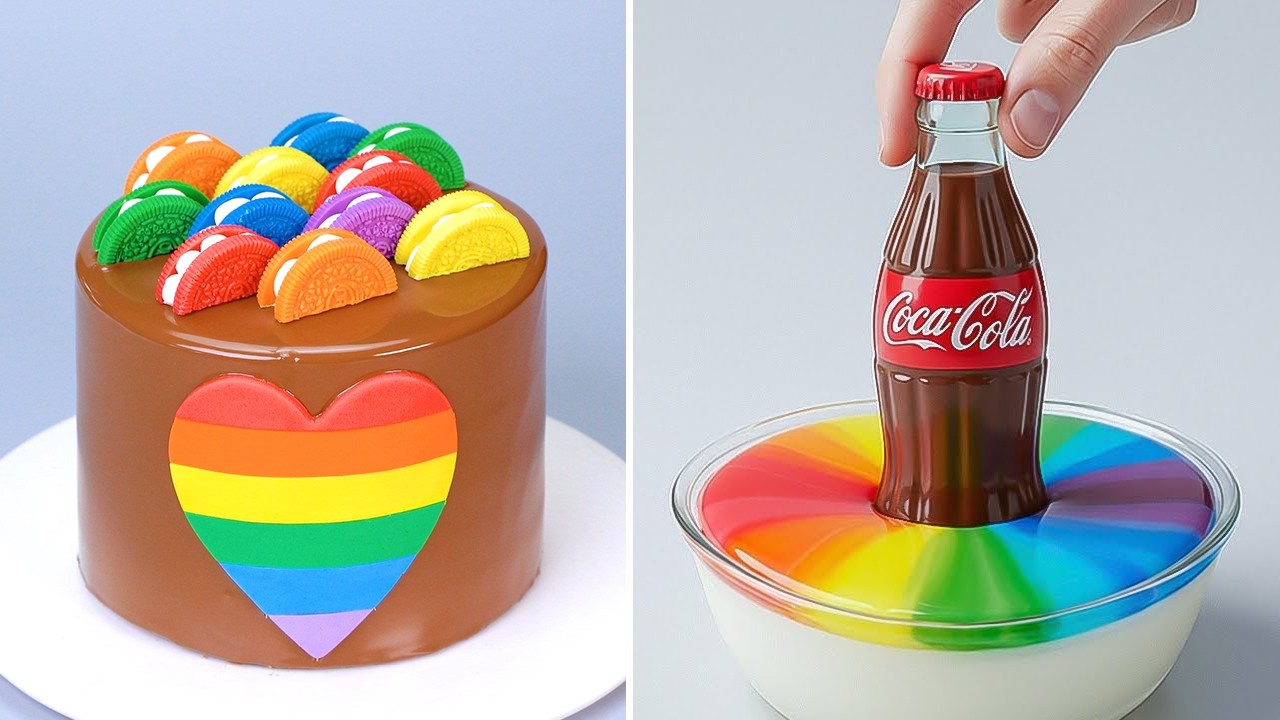 Лучший торт недели №2 | Фантастические рецепты радужного шоколадного торта, которые вы обязательн...