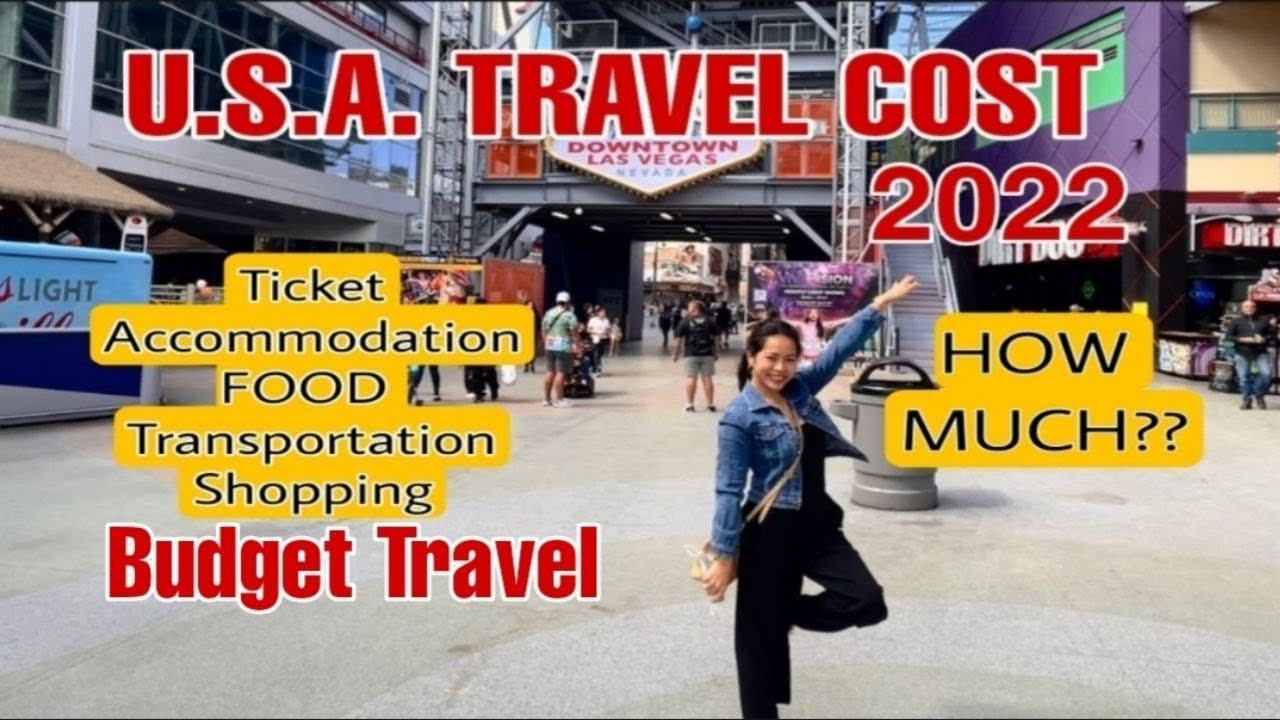 COST OF TRAVEL IN U.S.A | GASTOS SA USA TRAVEL 2022 | Mareng Dora