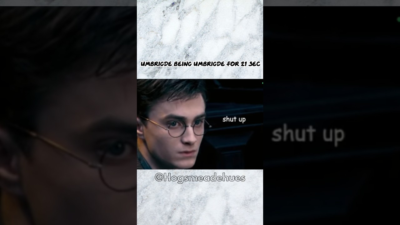 Umbridge being herself 🫣😮‍💨 
