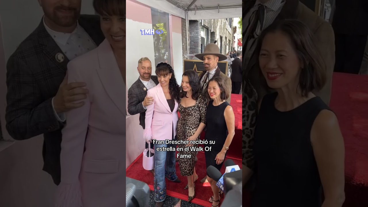 Fran Drescher en el Walk of fame