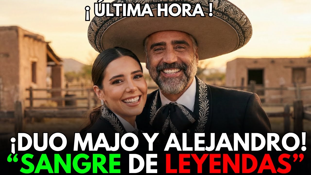 MAJO AGUILAR Y ALEJANDRO EL POTRILLO JUNTAS SUS VOCES EN UN MARAVILLOSO DUO QUE EMOCIONA MÉXICO