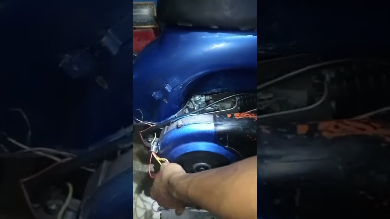 paduan seting setelan angin karbu Vespa 20-20 pemula